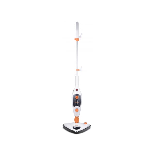 Nettoyeur à vapeur TECHWOOD 10EN1 1300 W BLANC & ORANGE (TNV-119D) Nettoyeur à vapeur TECHWOOD 10EN1 1300 W BLANC & ORANGE (TNV-119D)